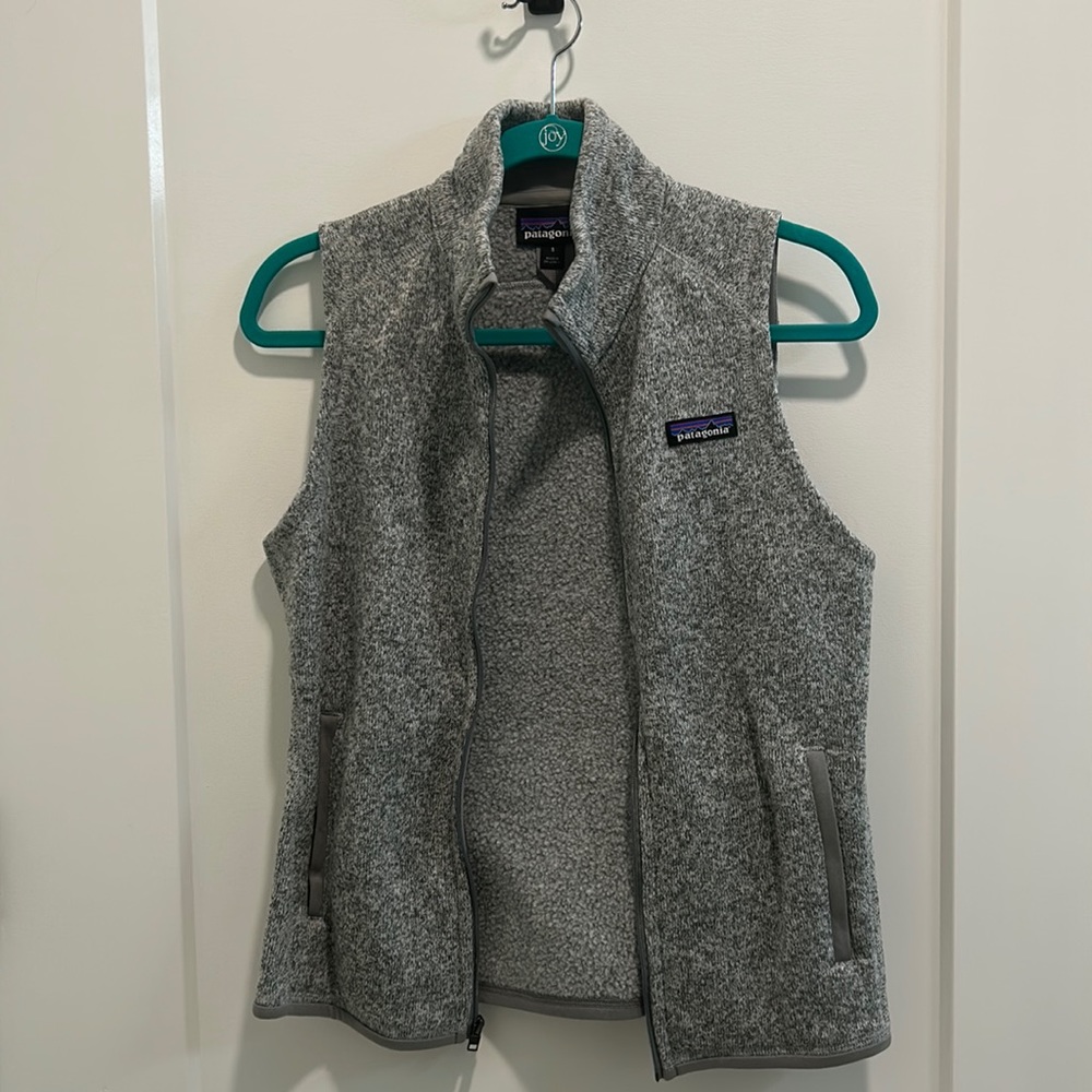 Patagonia small heather grey vest